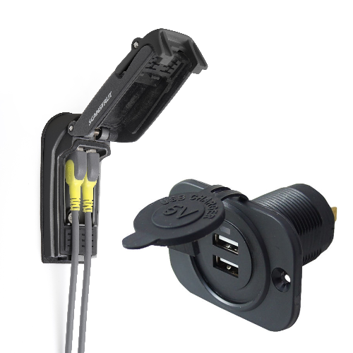 12/24V DC USB Power Sockets