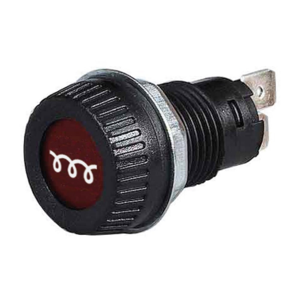 17mm Pre-Heat Amber Panel Warning Light