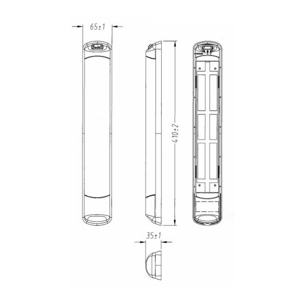 Straight Overhead LED Light 18 LED
