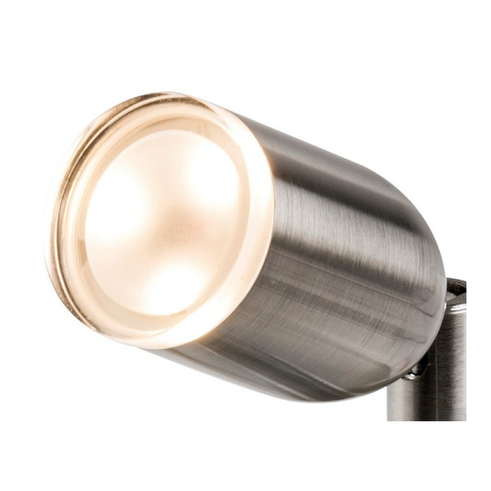 Touch LED Reading Light with USB-C Port - S.S Satin Finish