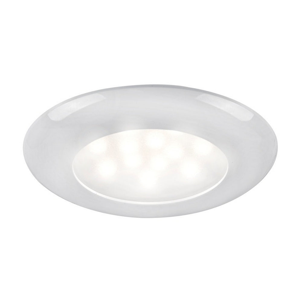 Recessed Mount LED Ceiling Light White Finish