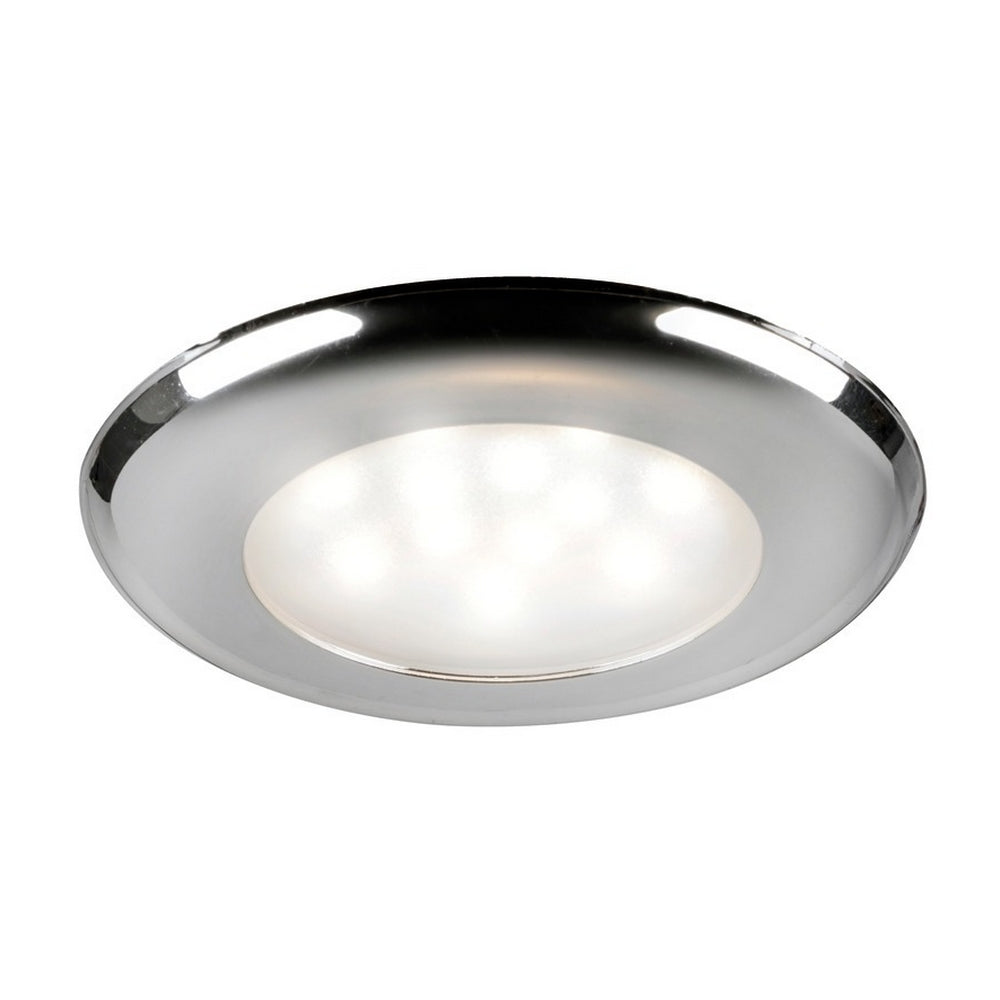 Recessed Mount LED Ceiling Light Chrome Finish