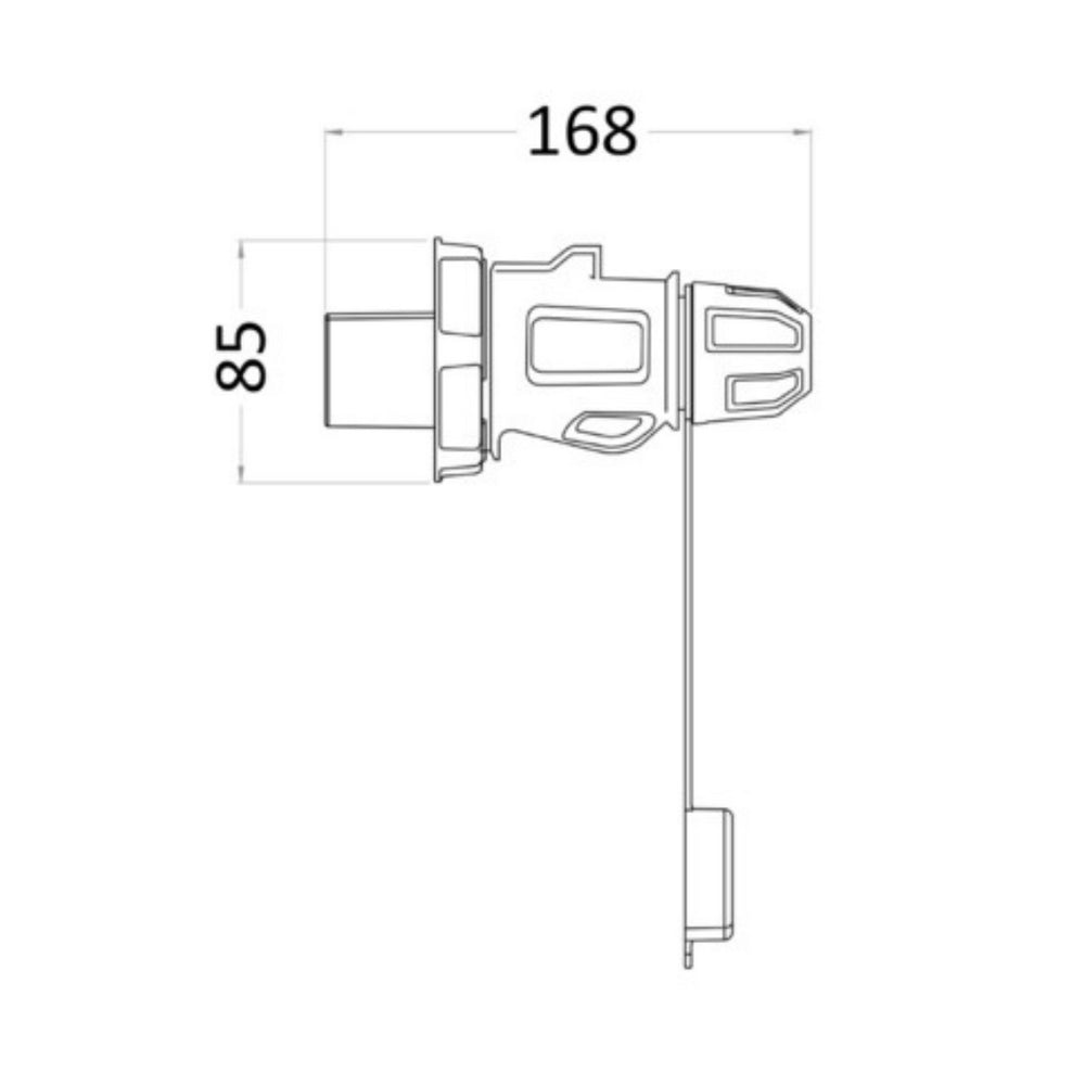 Cruiser Shore Power Plug Set 32A