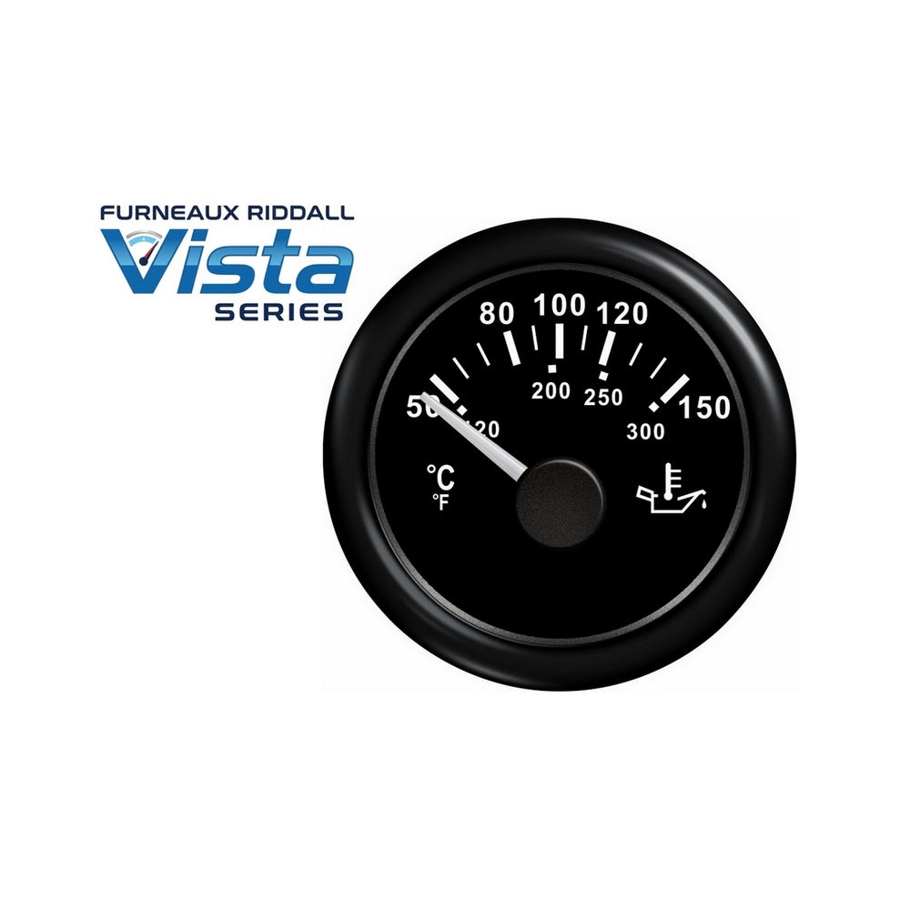 Furneaux Riddall Vista Series Oil Temperature Gauge 50-150°