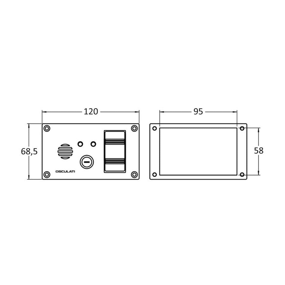 Bilge Pump Switch Panel with Audible Alarm