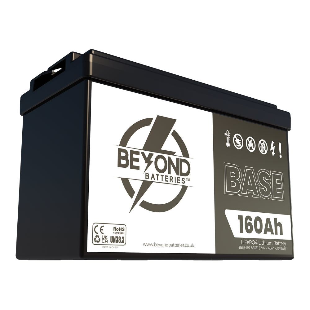 BASE160 - 160Ah / 2048Wh 12.8V Budget Friendly Lithium Battery with Bluetooth