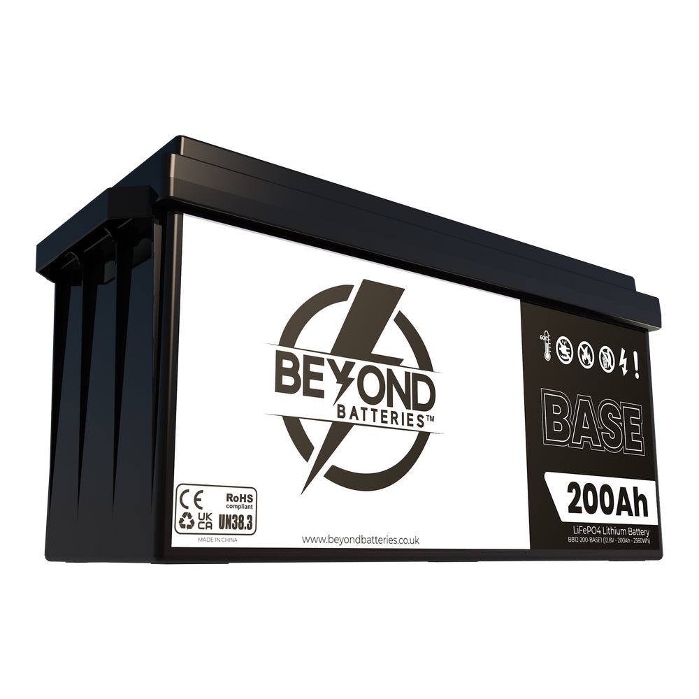 BASE200 - 200Ah / 2560Wh 12.8V Budget Friendly Lithium Battery with Bluetooth