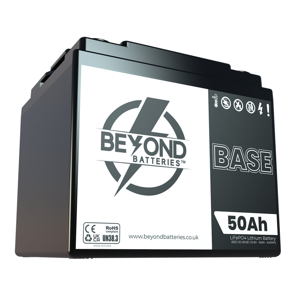 BASE50 - 50Ah / 640Wh 12.8V Budget Friendly Lithium Battery with Bluetooth