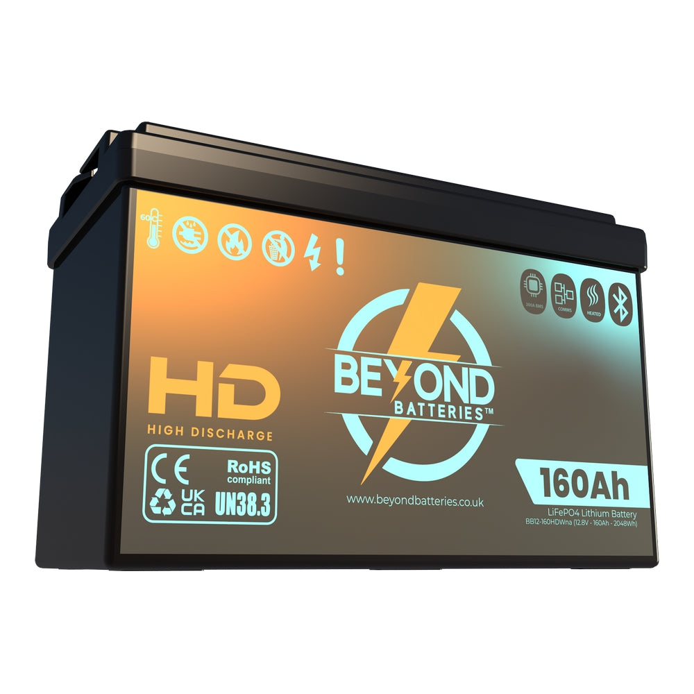 HD160 - 160Ah High Performance Lithium 12.8V Battery