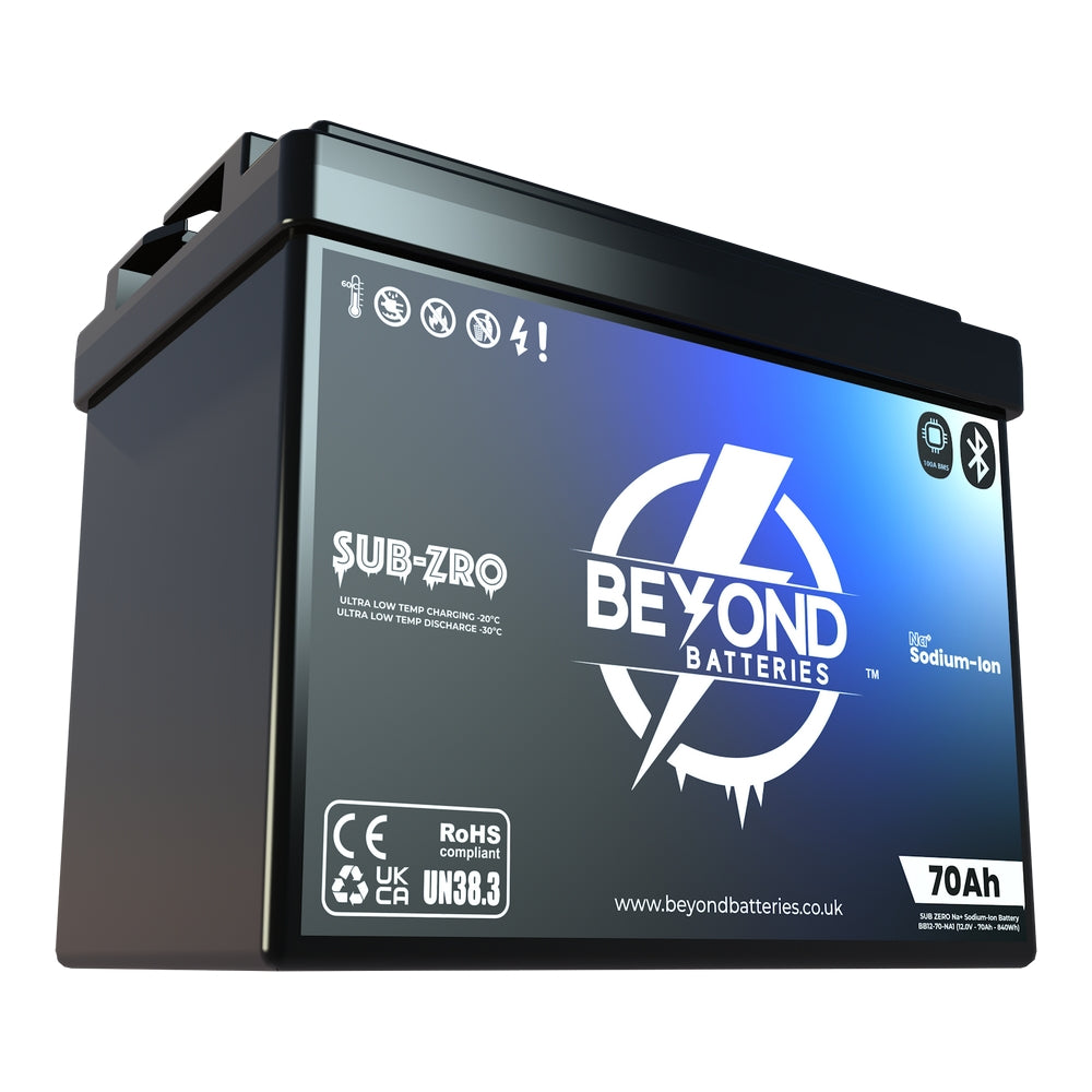 NA70 - Sodium-Ion 70Ah / 840Wh - 12V Low Temperature Battery