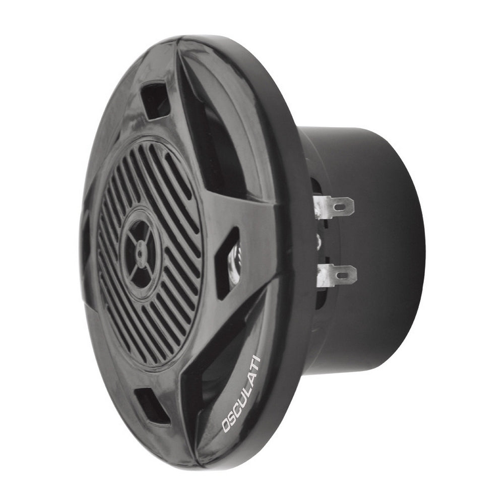 6.5&quot; Dual Cone Black Marine Speakers 60W (Pair)