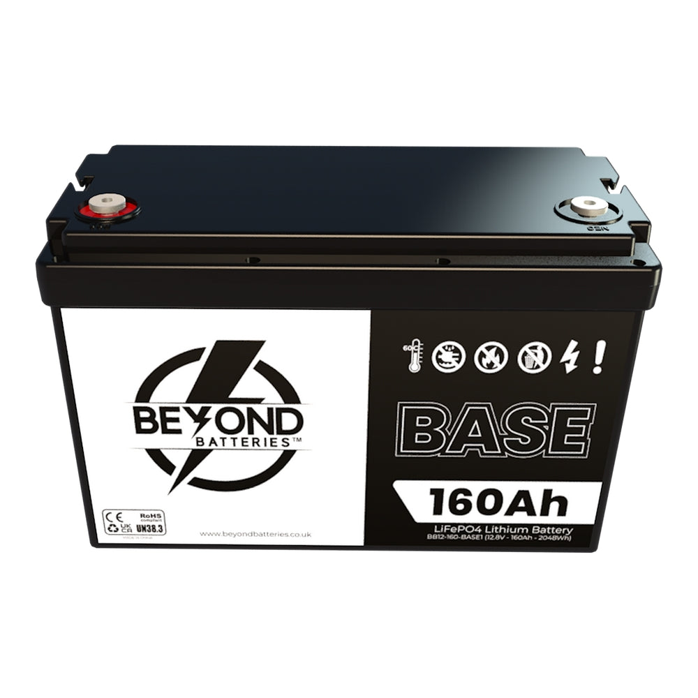 BASE160 - 160Ah / 2048Wh 12.8V Budget Friendly Lithium Battery with Bluetooth