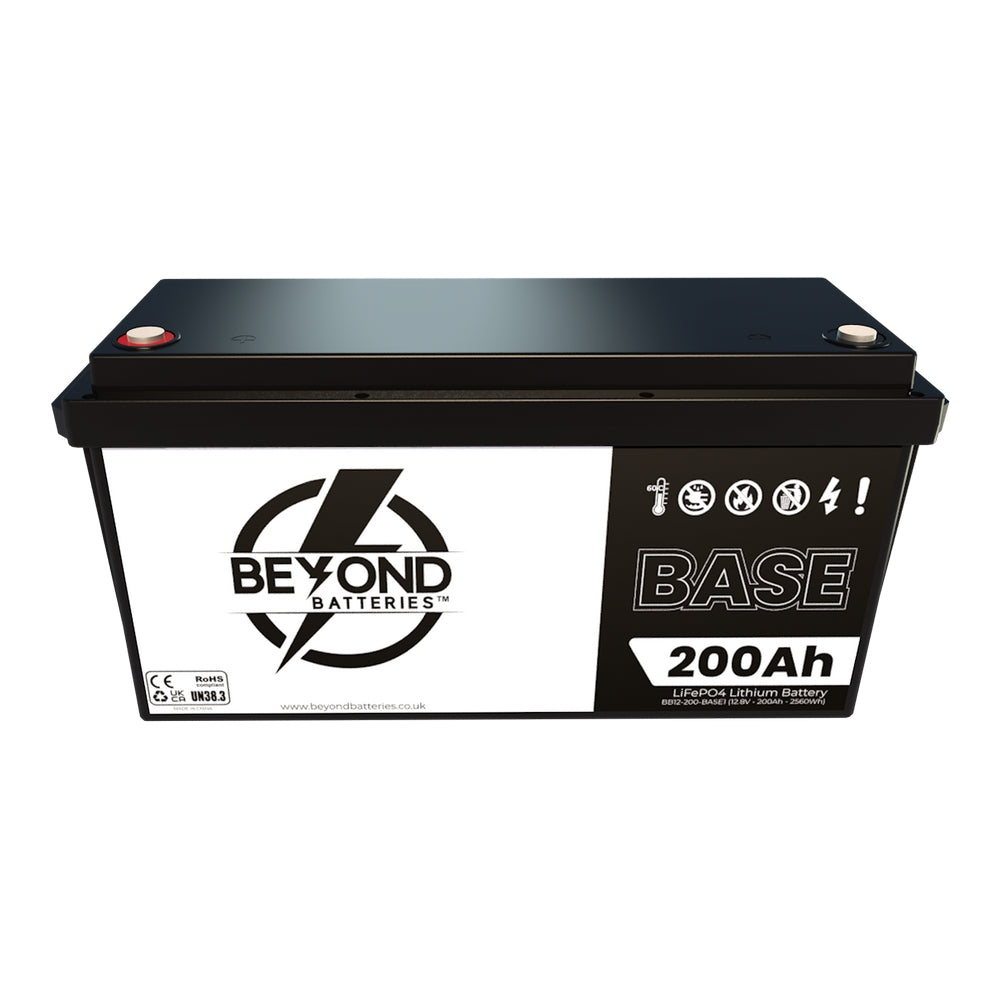 BASE200 - 200Ah / 2560Wh 12.8V Budget Friendly Lithium Battery with Bluetooth