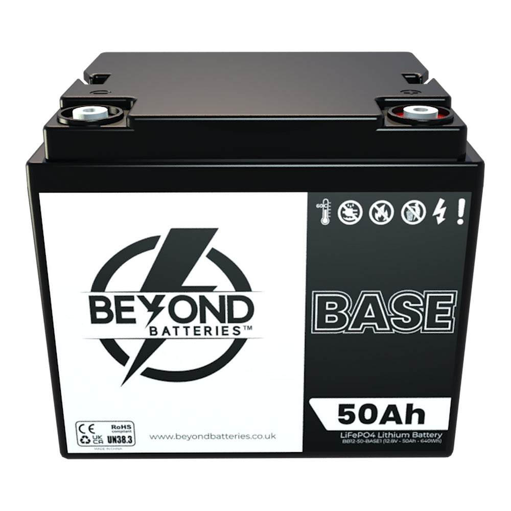 BASE50 - 50Ah / 640Wh 12.8V Budget Friendly Lithium Battery with Bluetooth