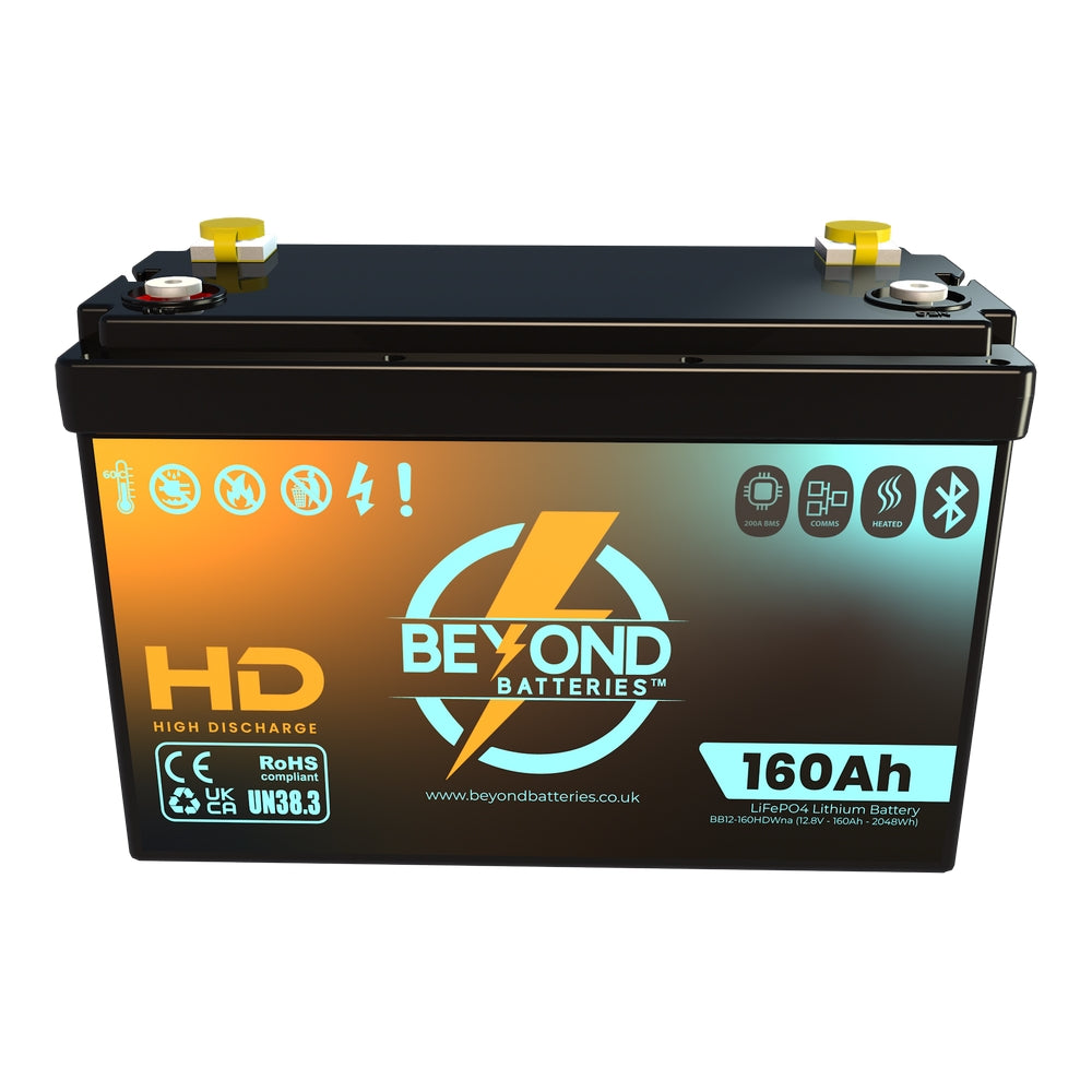 HD160 - 160Ah High Performance Lithium 12.8V Battery