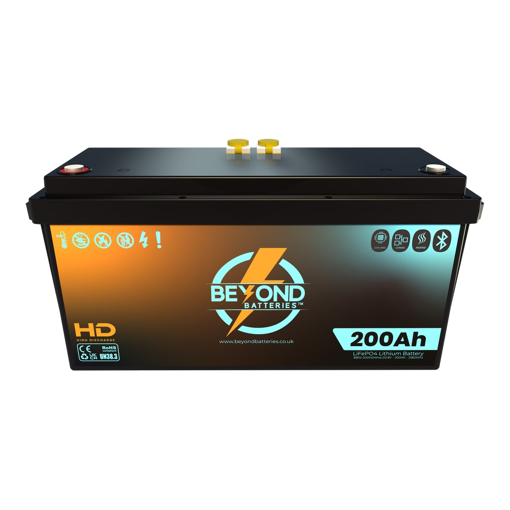 HD200 - 200Ah High Performance Lithium 12.8V Battery
