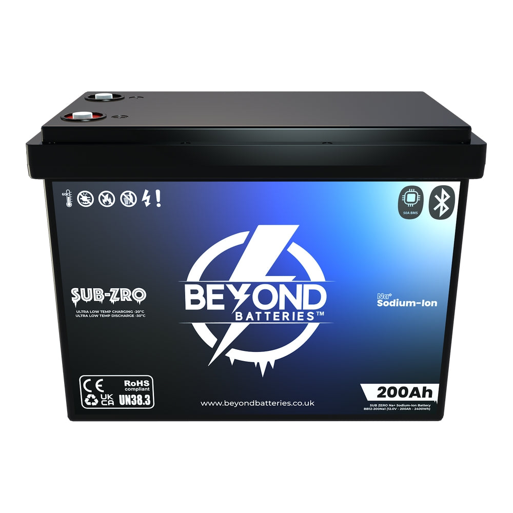 NA200 - Sodium-Ion 200Ah / 2400Wh - 12V Low Temperature Battery