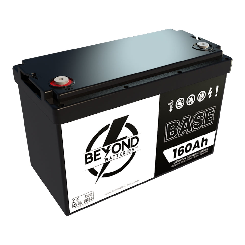 BASE160 - 160Ah / 2048Wh 12.8V Budget Friendly Lithium Battery with Bluetooth