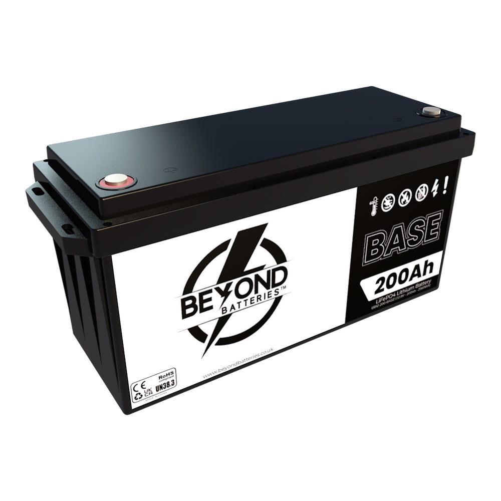 BASE200 - 200Ah / 2560Wh 12.8V Budget Friendly Lithium Battery with Bluetooth