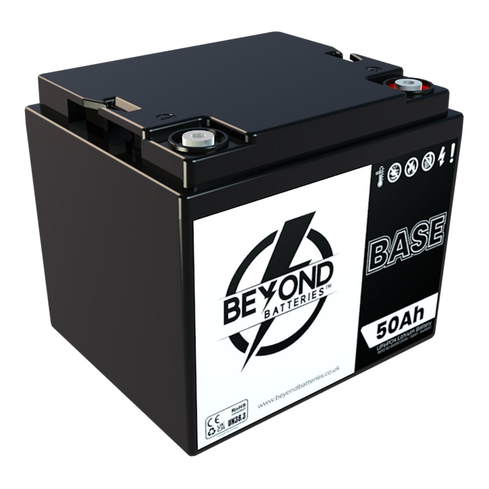 BASE50 - 50Ah / 640Wh 12.8V Budget Friendly Lithium Battery with Bluetooth