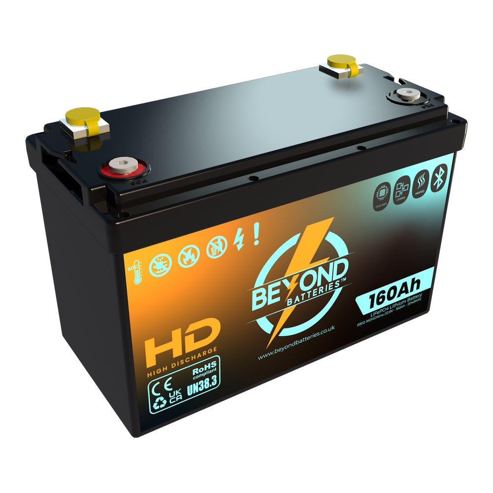 HD160 - 160Ah High Performance Lithium 12.8V Battery