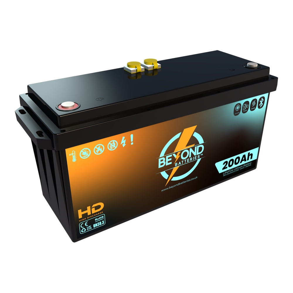 HD200 - 200Ah High Performance Lithium 12.8V Battery