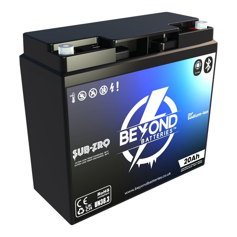 NA20 - Sodium-Ion 20Ah / 240Wh - 12V Low Temperature Compact Battery