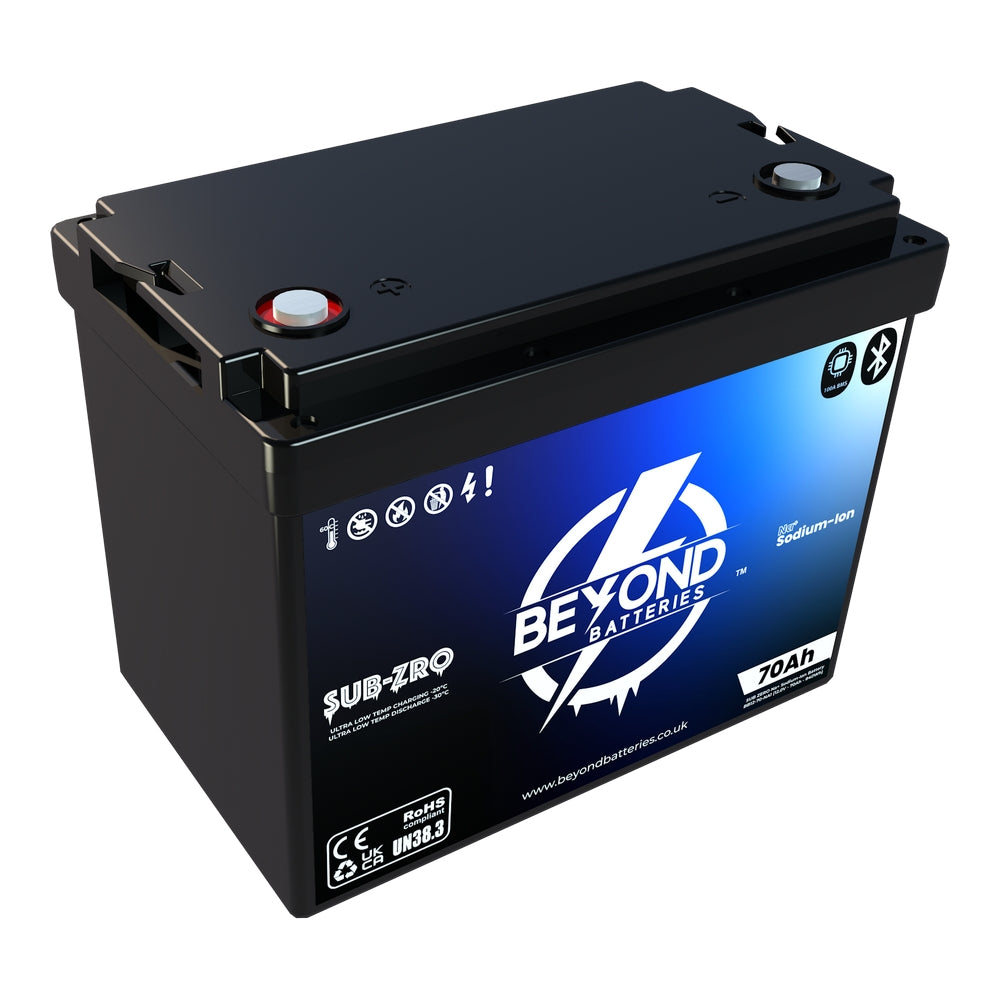 NA70 - Sodium-Ion 70Ah / 840Wh - 12V Low Temperature Battery