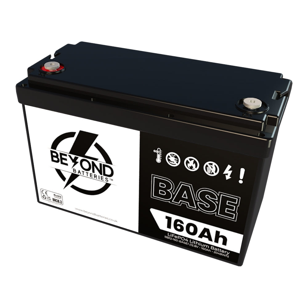 BASE160 - 160Ah / 2048Wh 12.8V Budget Friendly Lithium Battery with Bluetooth