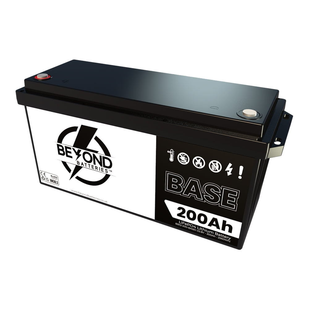 BASE200 - 200Ah / 2560Wh 12.8V Budget Friendly Lithium Battery with Bluetooth