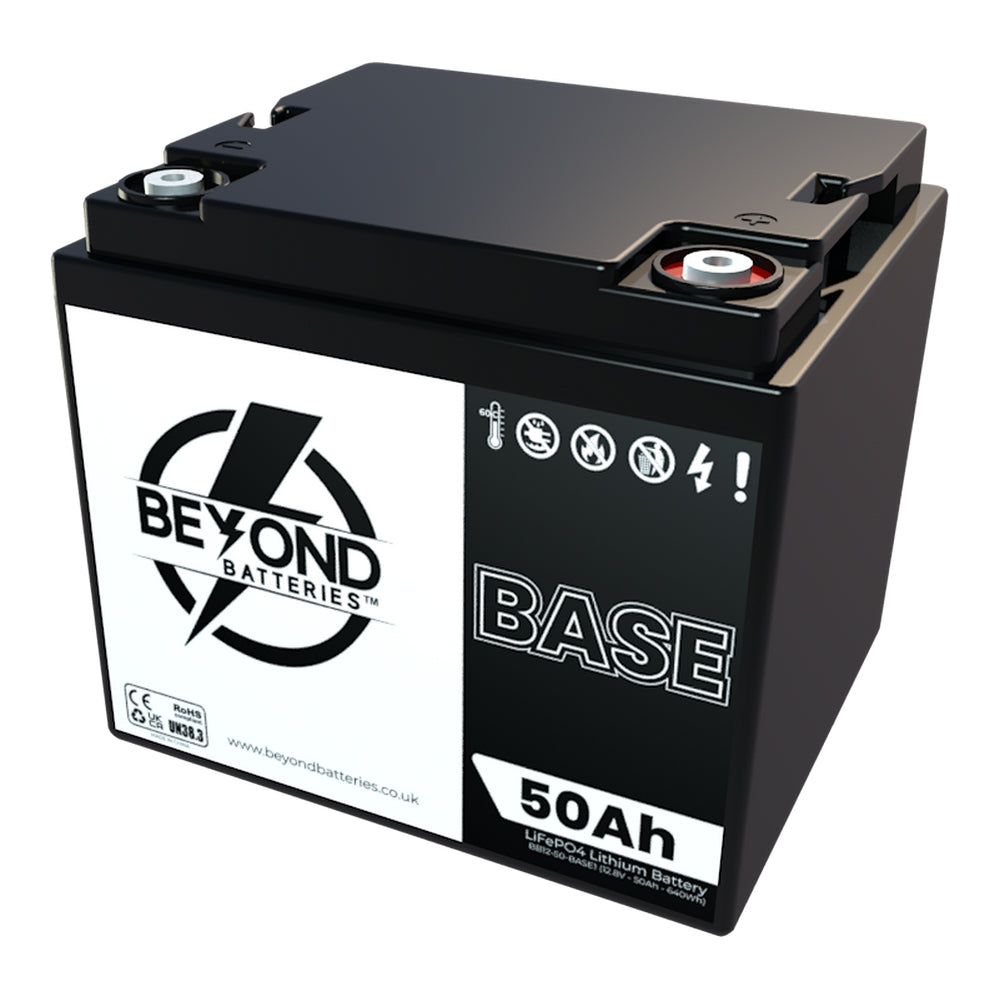 BASE50 - 50Ah / 640Wh 12.8V Budget Friendly Lithium Battery with Bluetooth