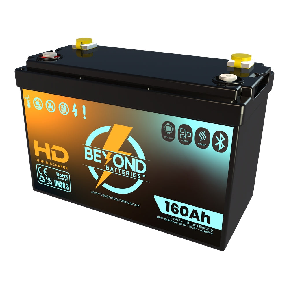 HD160 - 160Ah High Performance Lithium 12.8V Battery