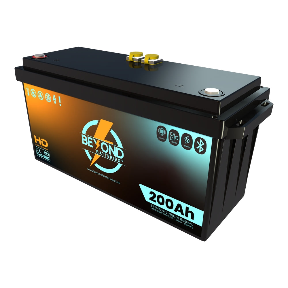 HD200 - 200Ah High Performance Lithium 12.8V Battery