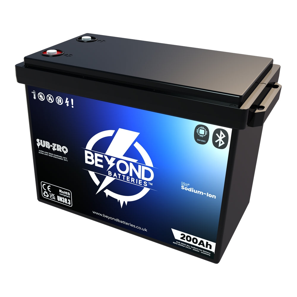 NA200 - Sodium-Ion 200Ah / 2400Wh - 12V Low Temperature Battery