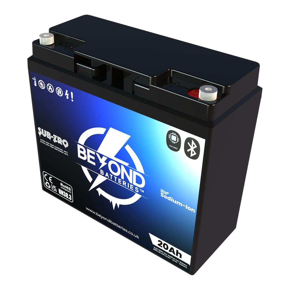 NA20 - Sodium-Ion 20Ah / 240Wh - 12V Low Temperature Compact Battery