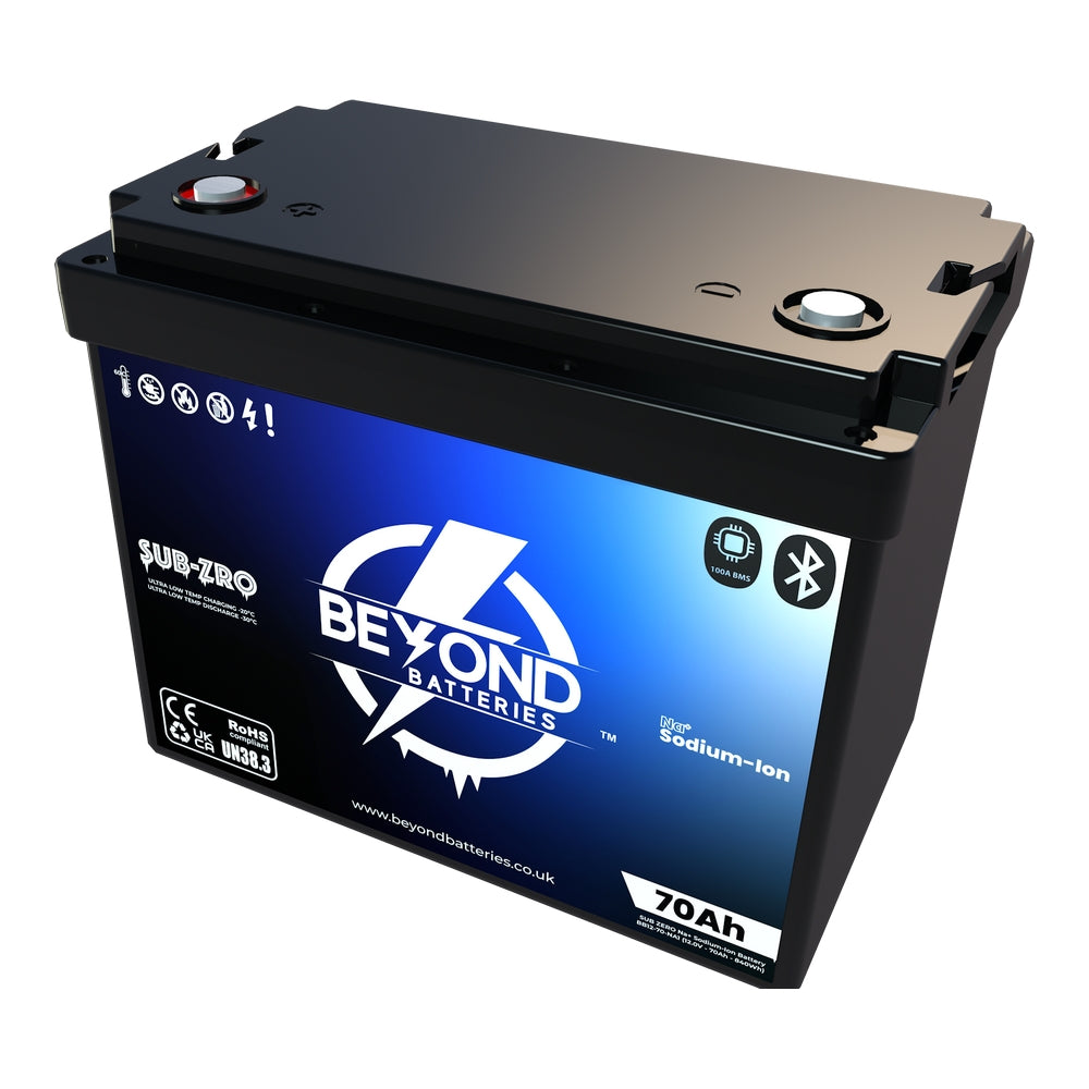 NA70 - Sodium-Ion 70Ah / 840Wh - 12V Low Temperature Battery