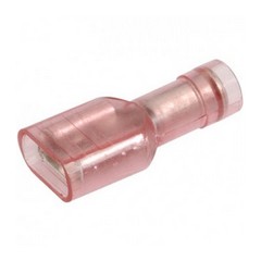 Red Heat Shrink 6.3mm Female Spade Terminal