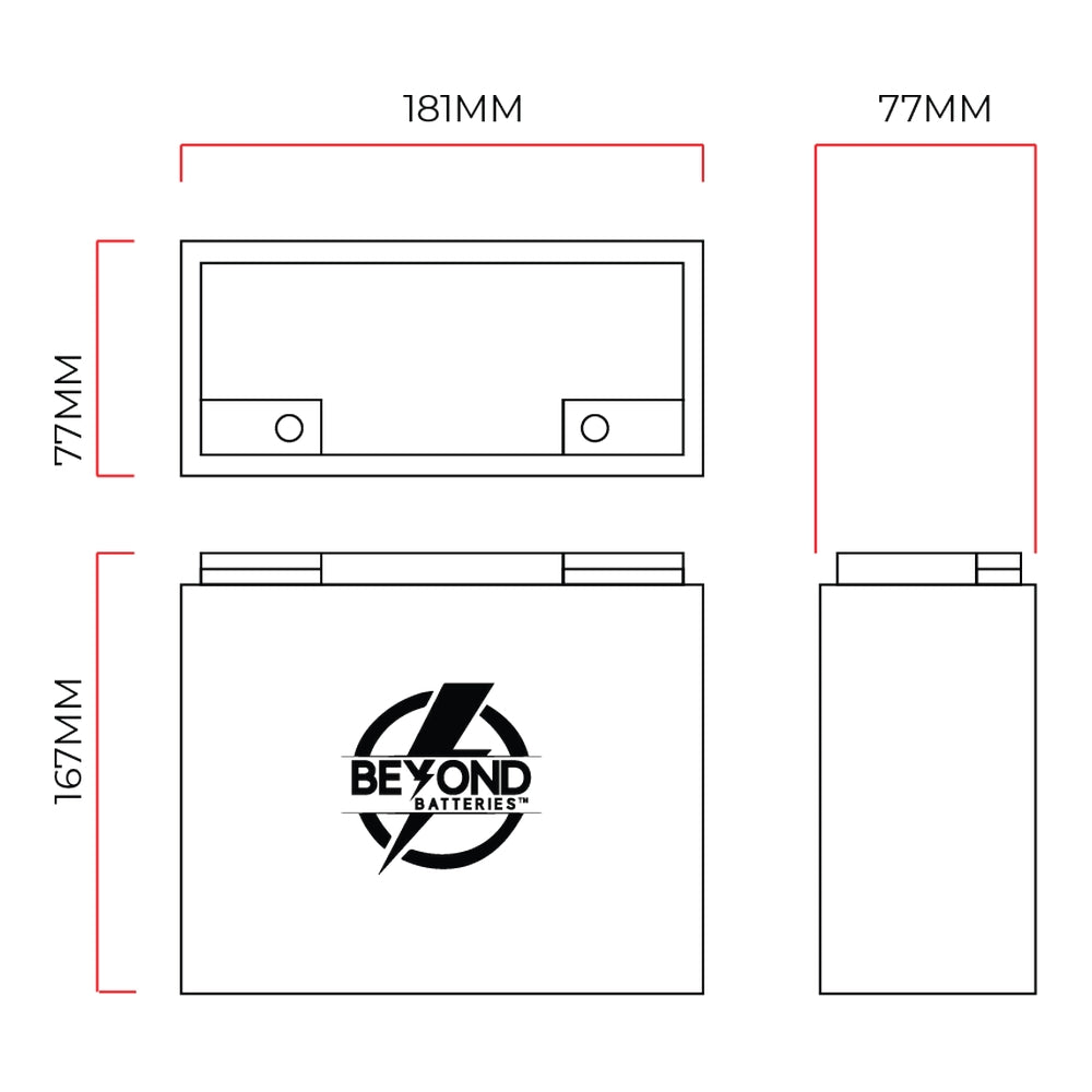 BASE27 - 27Ah / 345.6Wh 12.8V Budget Friendly Lithium Battery with Bluetooth