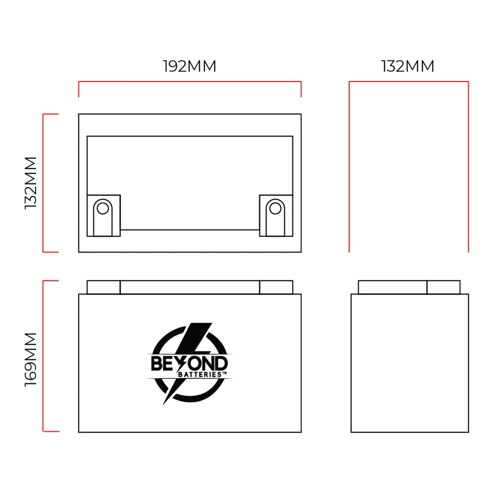 BASE50 - 50Ah / 640Wh 12.8V Budget Friendly Lithium Battery with Bluetooth