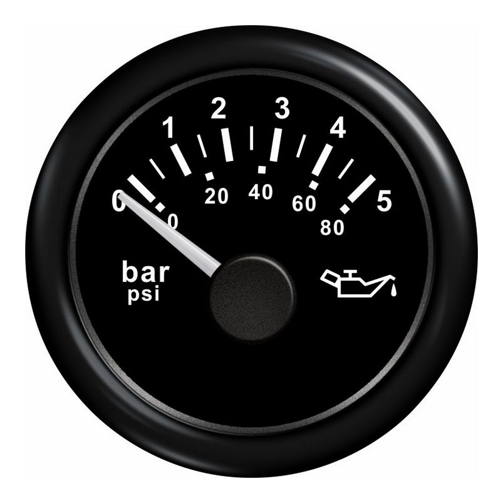 Furneaux Riddall Vista Series Engine Pressure Gauge 5 Bar (80 PSI)