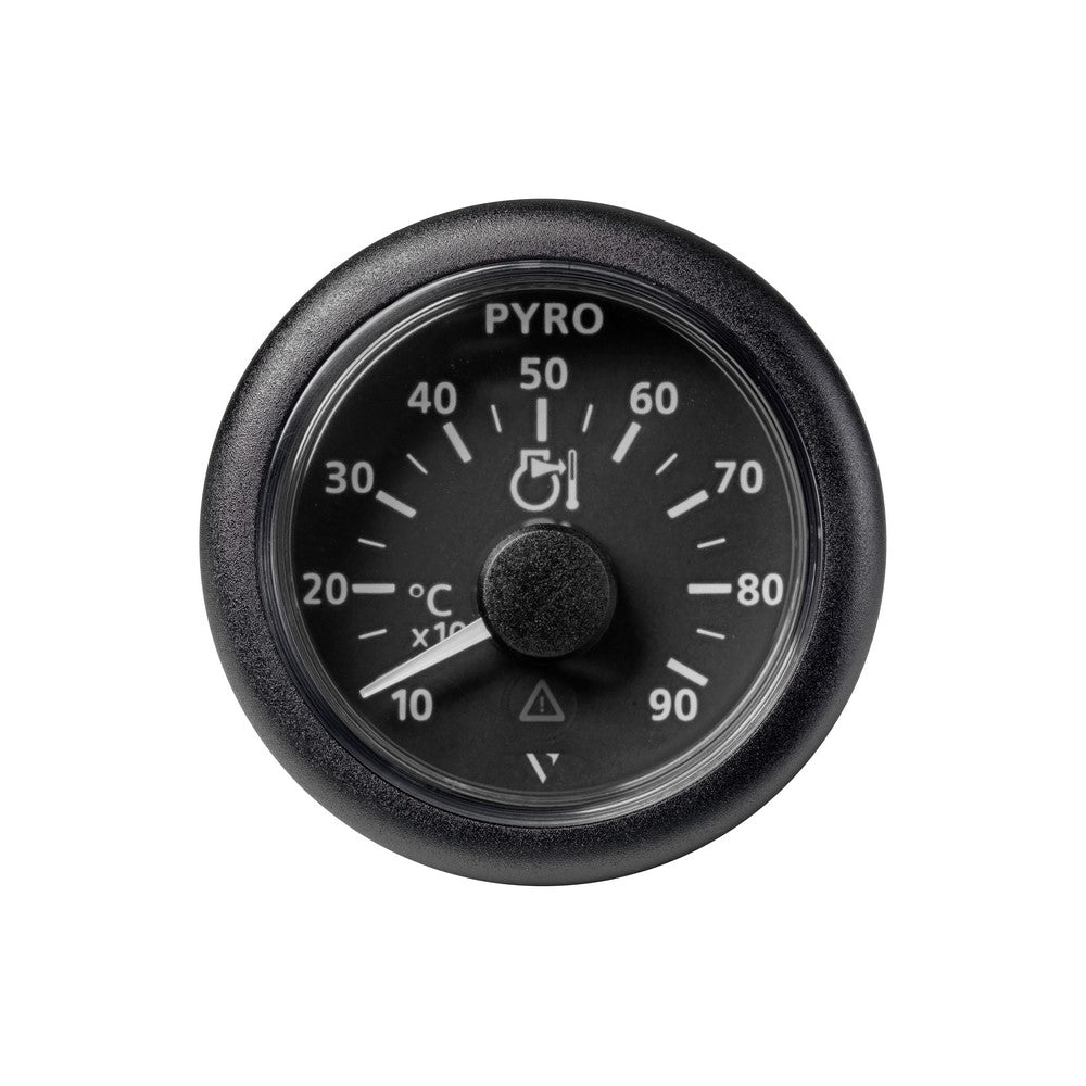 Veratron VDO Viewline Pyrometer Gauge - 100-900C - 52mm - Black