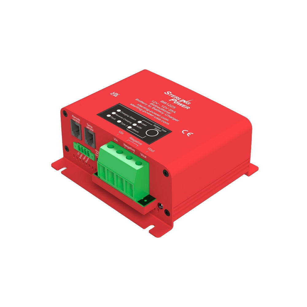 Sterling Power Saturn Battery to Battery Charger 12V>12V 25A