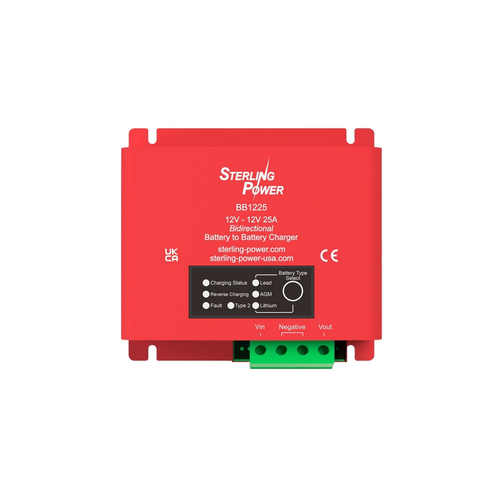 Sterling Power Saturn Battery to Battery Charger 12V&gt;12V 25A
