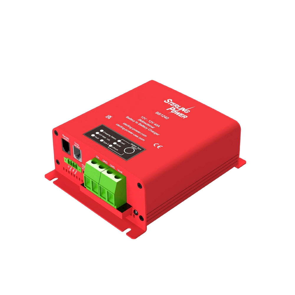 Sterling Power Saturn Battery to Battery Charger 12V>12V 40A