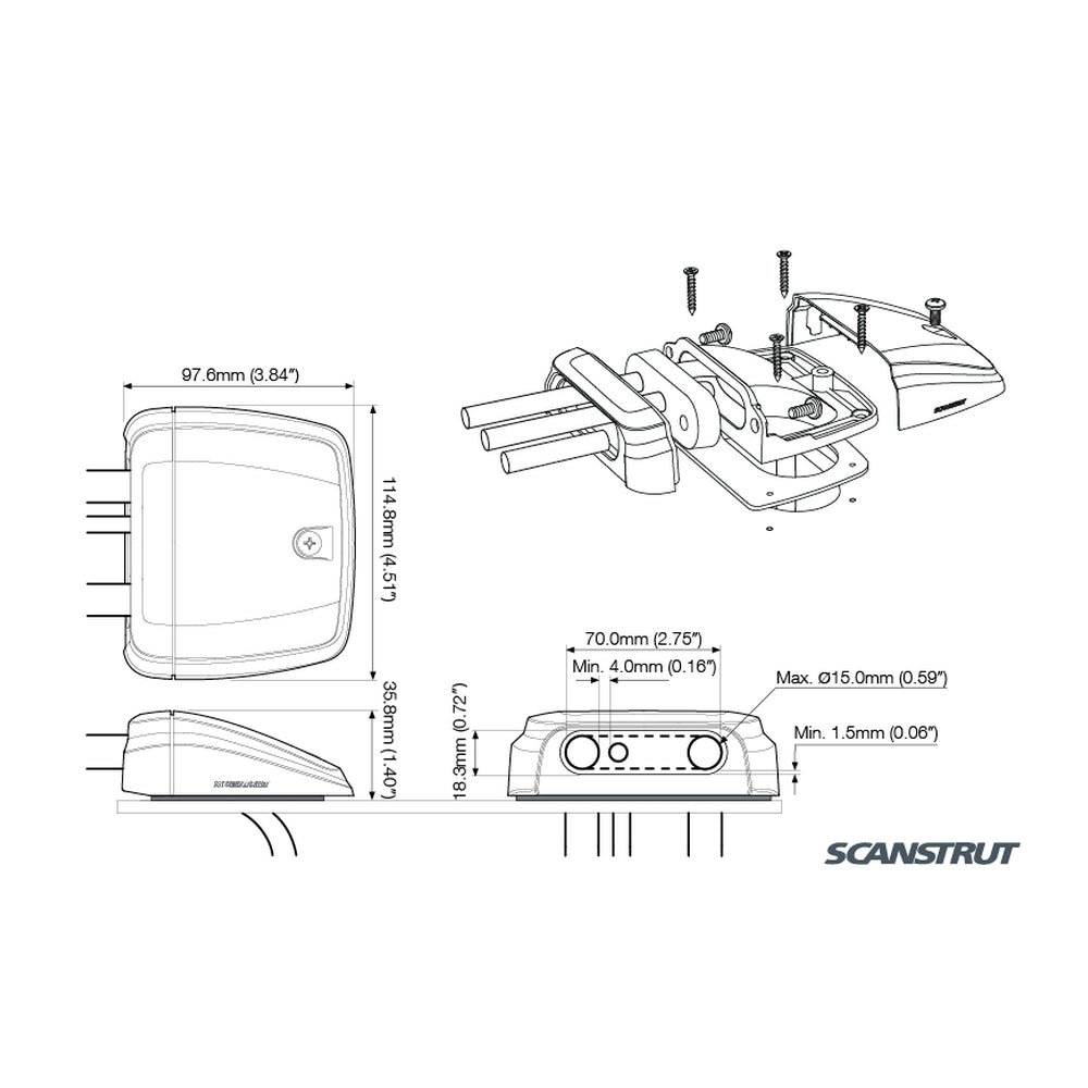 ScanStrut Horizontal Multi-Cable Seal