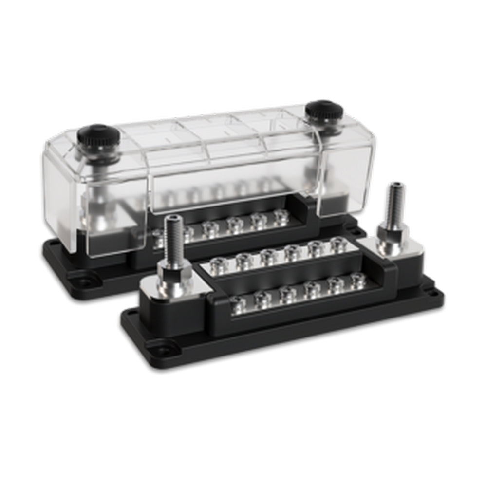 TBS DCM Dual Row 12xM4 Insulated Busbar 300A