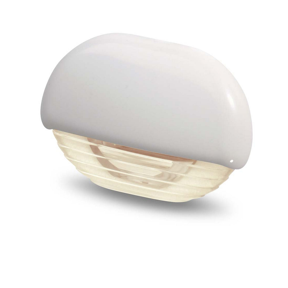 Hella Easy Fit Step Lamp - Warm White- White Bezel