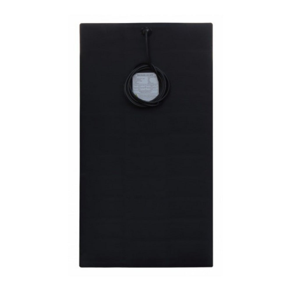 150W BLACK SEMI-FLEXIBLE SOLAR PANEL WITH REAR JUNCTION BOX
