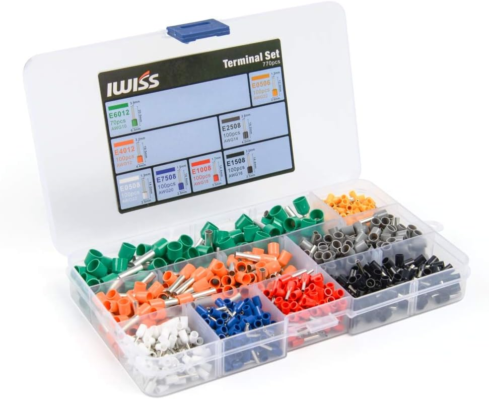 770 Piece Assorted Ferrule Kit