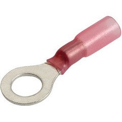 Red Heat Shrink 6mm Ring Terminal